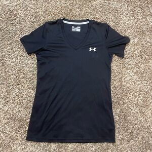 Under Armour Women's Navy V-Neck Tee